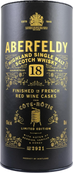 Aberfeldy 18 Years Cote Rotie Wine Cask - Limited Edition